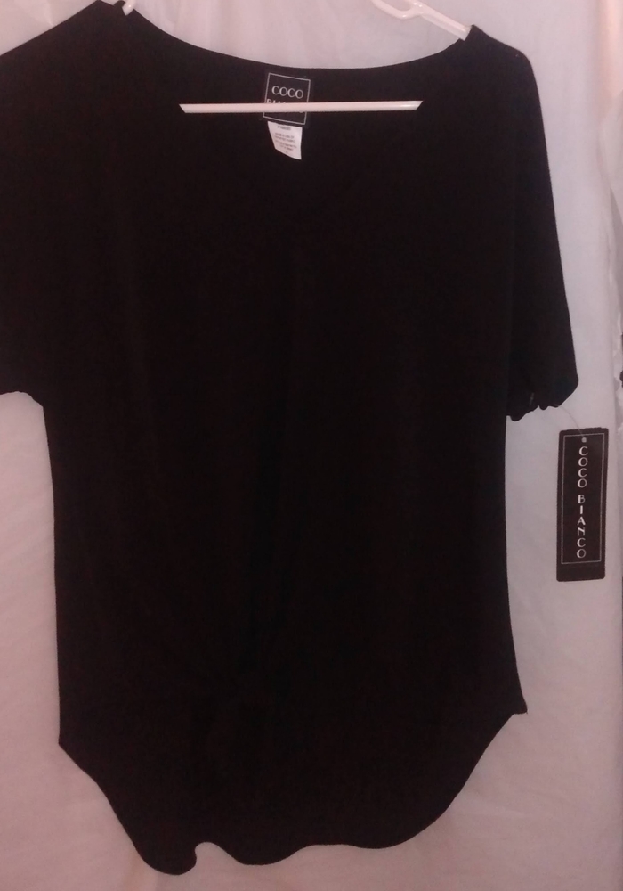 Coco Bianco black shirt.